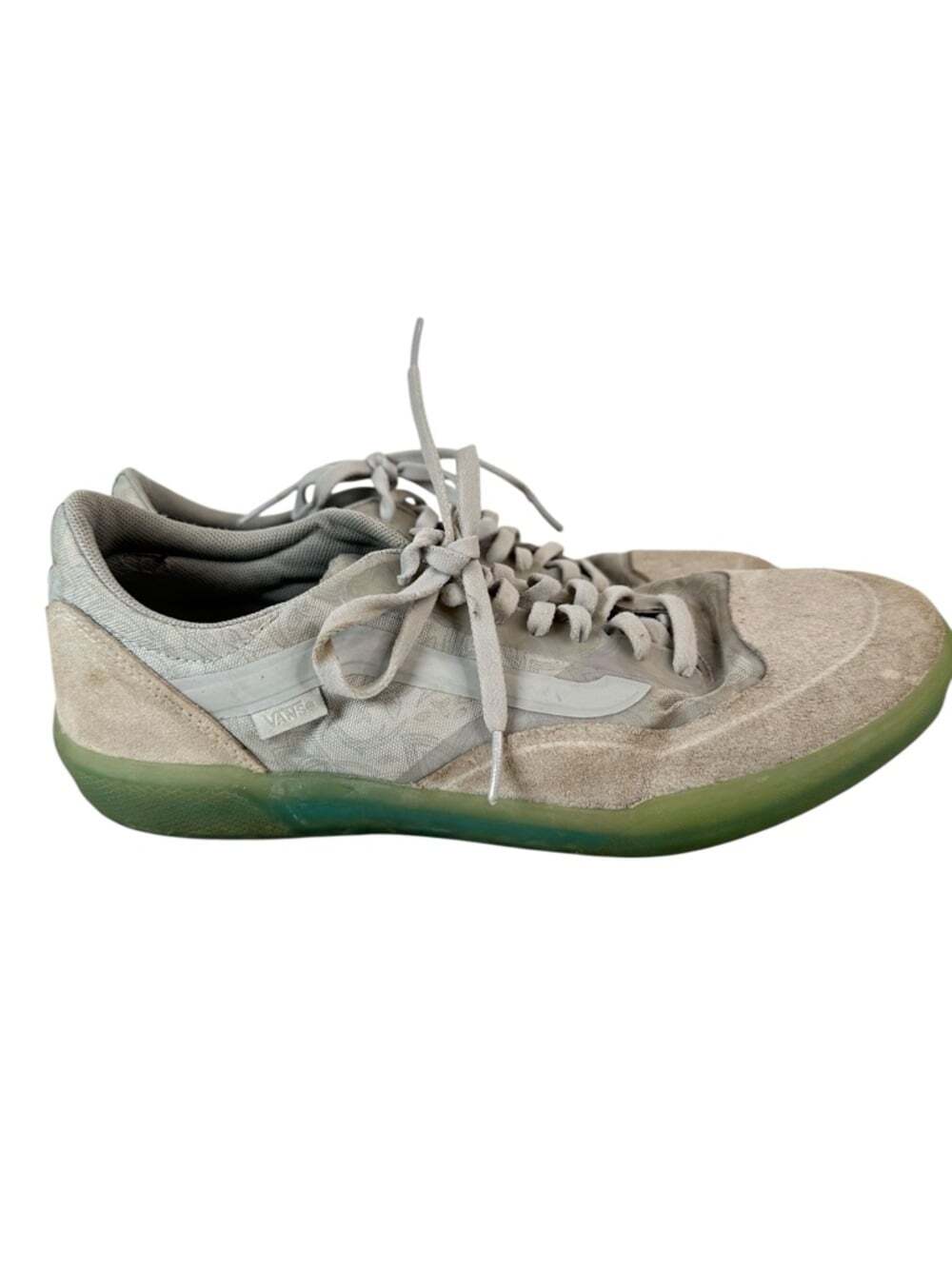 Vans AVE Pro Beatrice Diamond Skate Shoes Bone Jade Suede Sneakers Men 10
